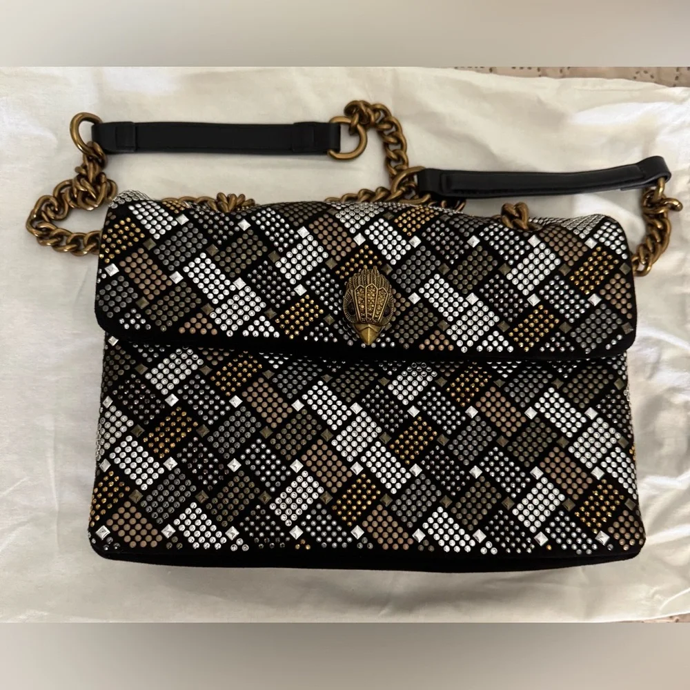 Kurt Geiger London Kensington Embellished
Convertible Shoulder Bag NWT - Picture 4 of 16
